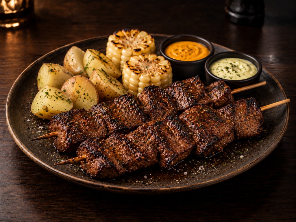 Anticuchos de corazón