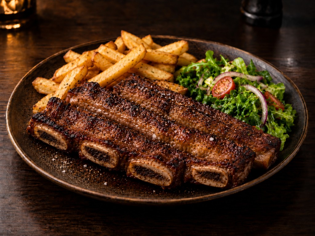 Asado de tira de res (1 kg)