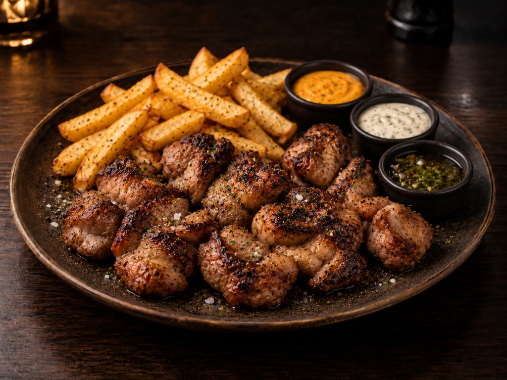 Mollejitas a la parrilla